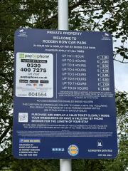 Cheaper than the council car park!